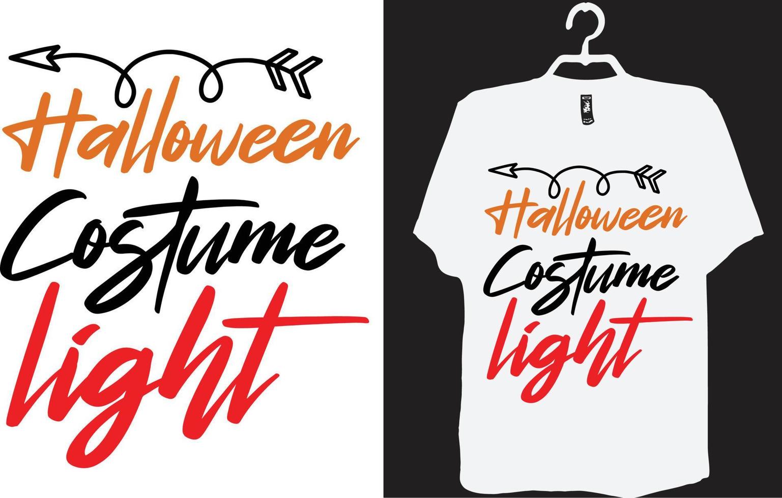 diseño de camiseta de halloween vector