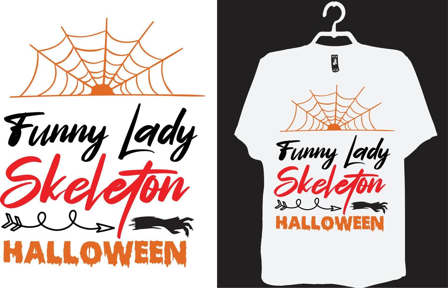 Halloween T-shirt Design vector