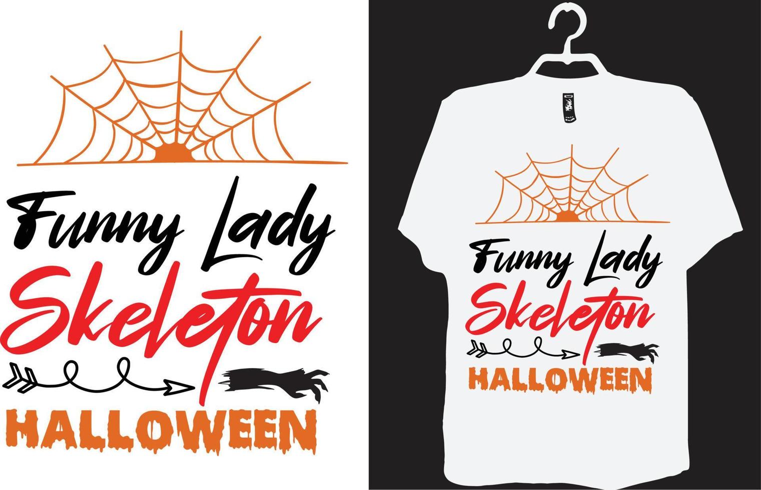 diseño de camiseta de halloween vector