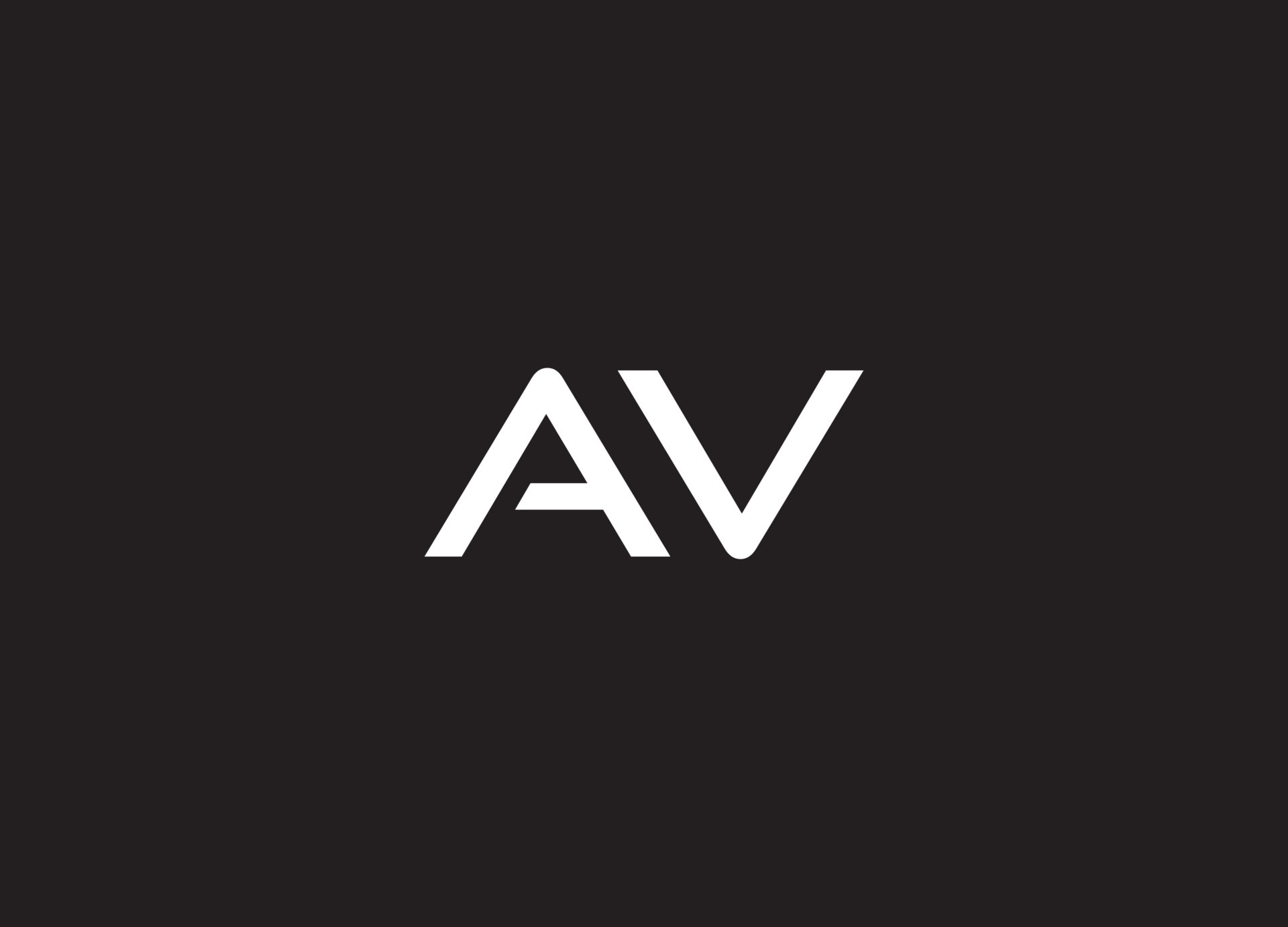 AV Creative and Minimalist Logo Design 12708770 Vector Art at Vecteezy