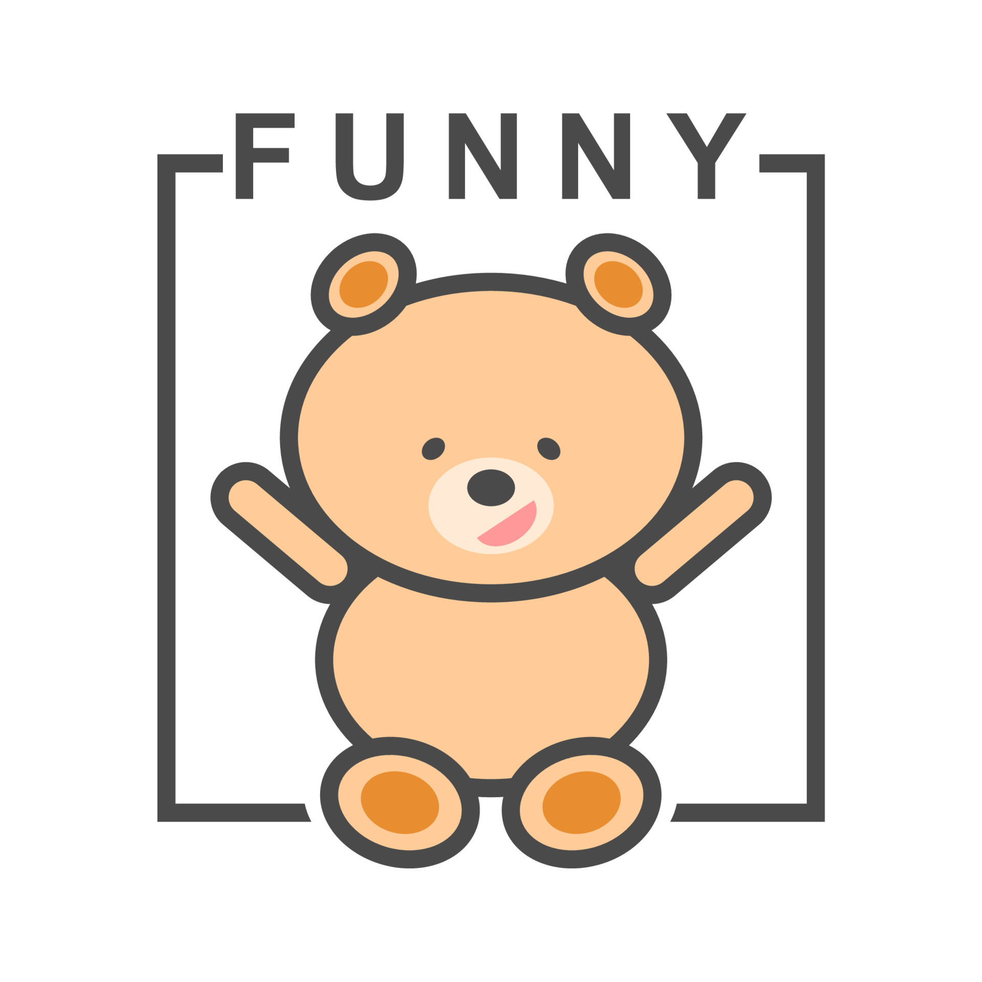 Funny Teddy Bear Isolated On White Background 12708887 Vector Art At Vecteezy Funny Teddy Bear Isolated On White Background 12708887 Vector Art At Vecteezy