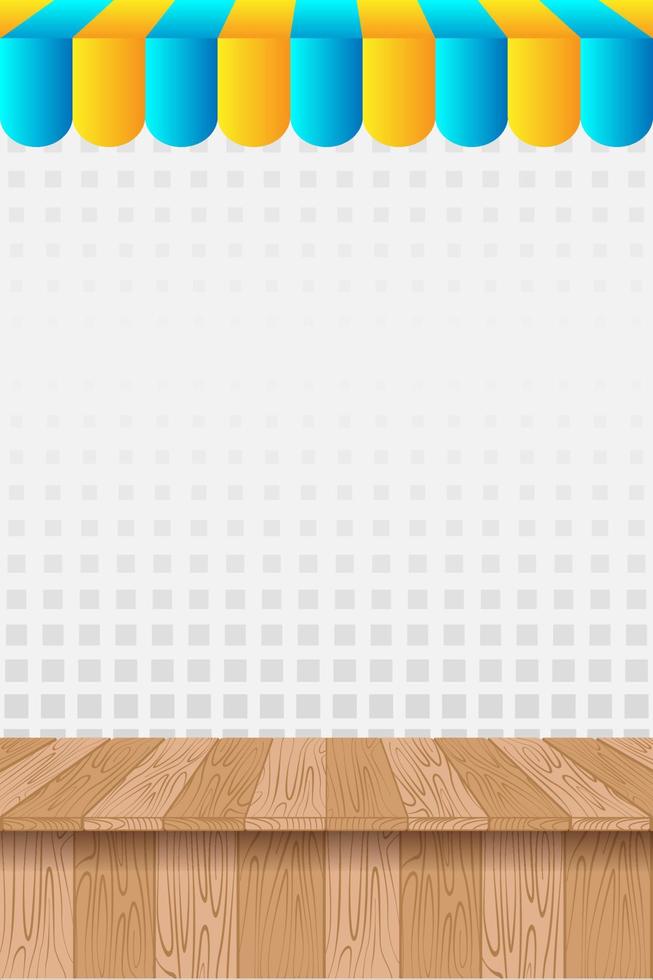 You can use market background to beautify your business banner vector