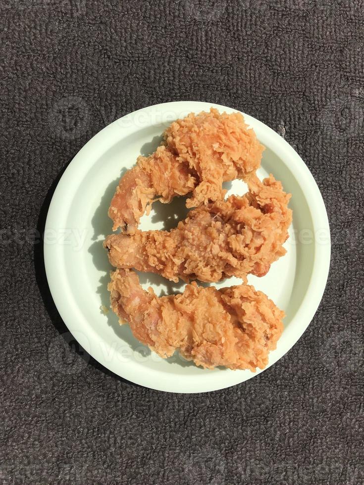 Floured fried chic photo
