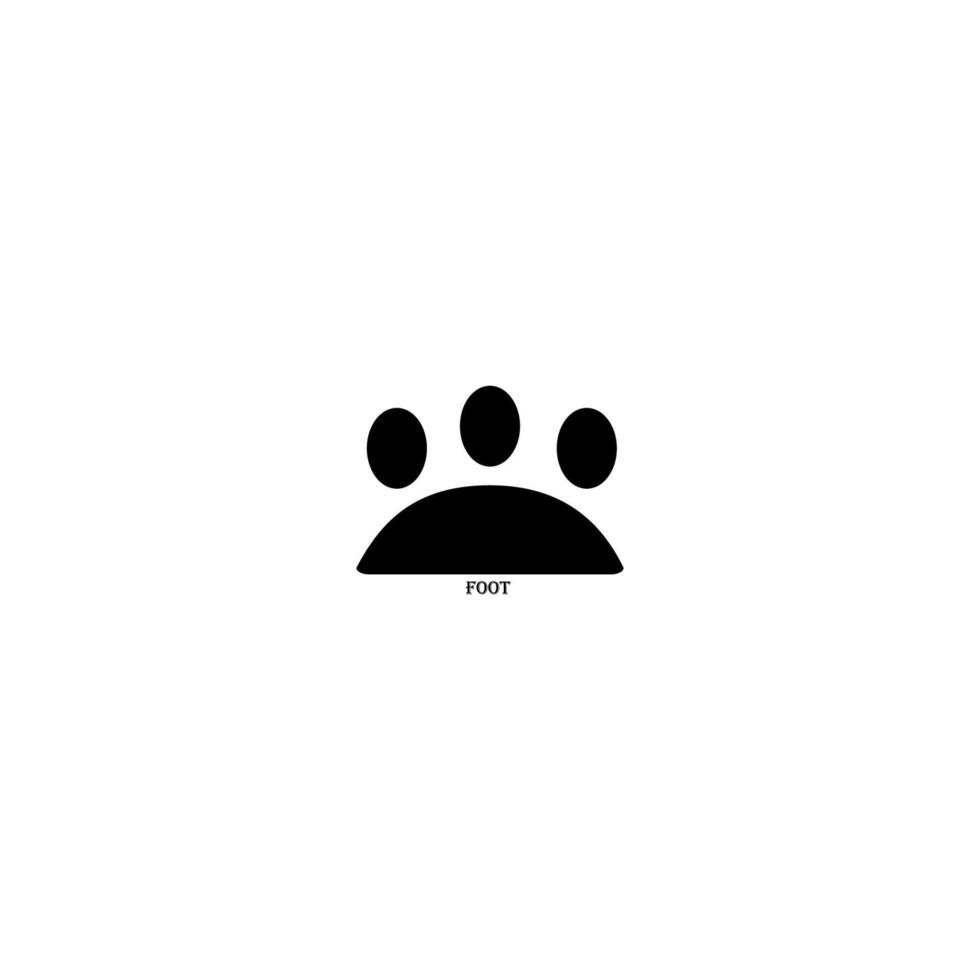 animal shoe sole icon image illustration vector design foot