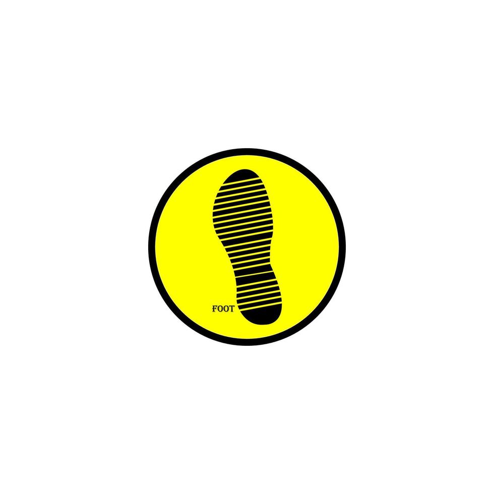 animal shoe sole icon image illustration vector design foot