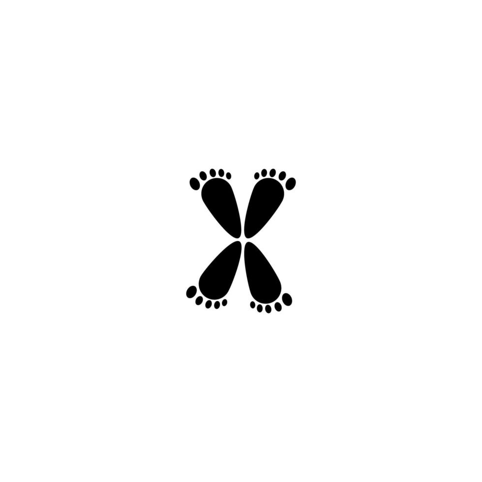 animal shoe sole icon image illustration vector design foot