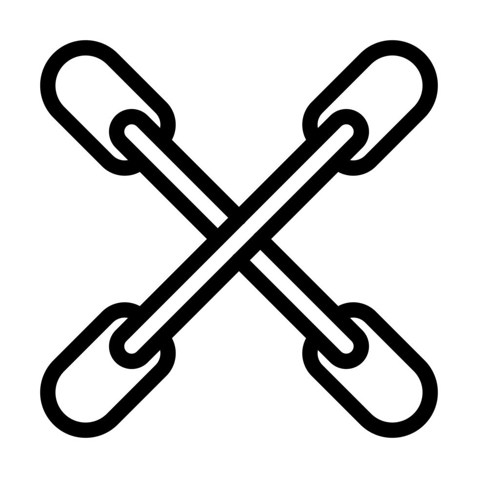 Paddle Icon Design vector
