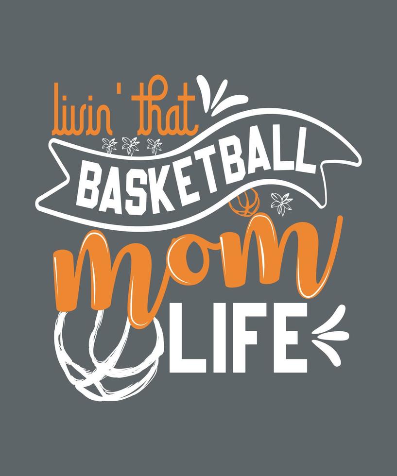 Basketball funny Design vector
