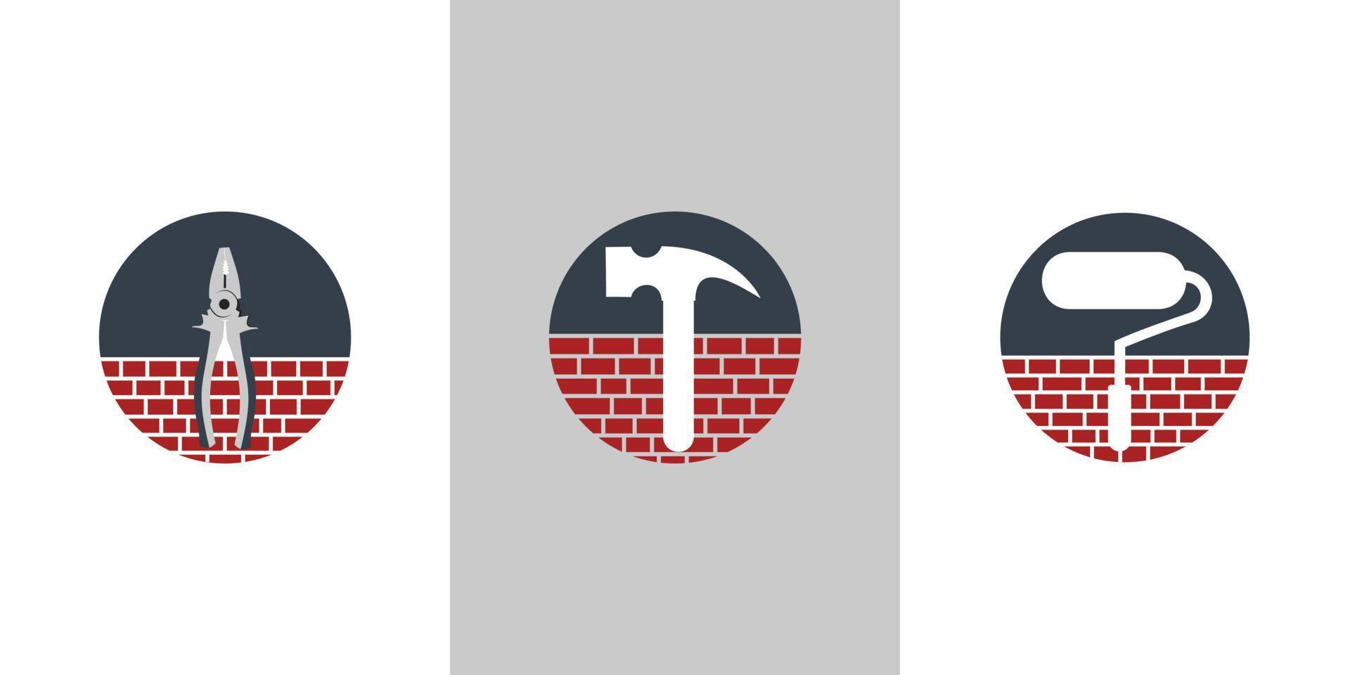 Element logo design simple concept Premium Vector