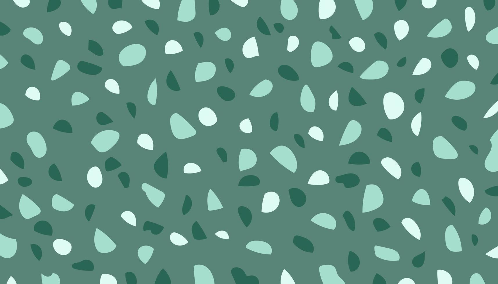 Terrazzo background blue and green abstract simple vector illustration