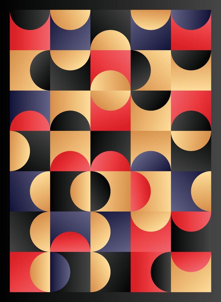 Abstract Geometric Poster cover flyer designs. Vector illustration