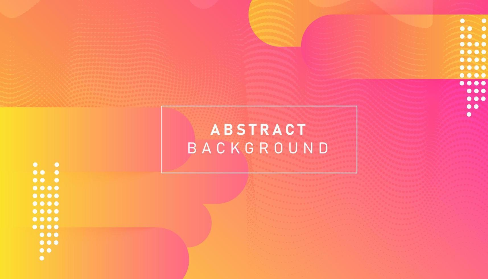 Colorful gradient geometric background. Abstract dynamic shapes composition design vector