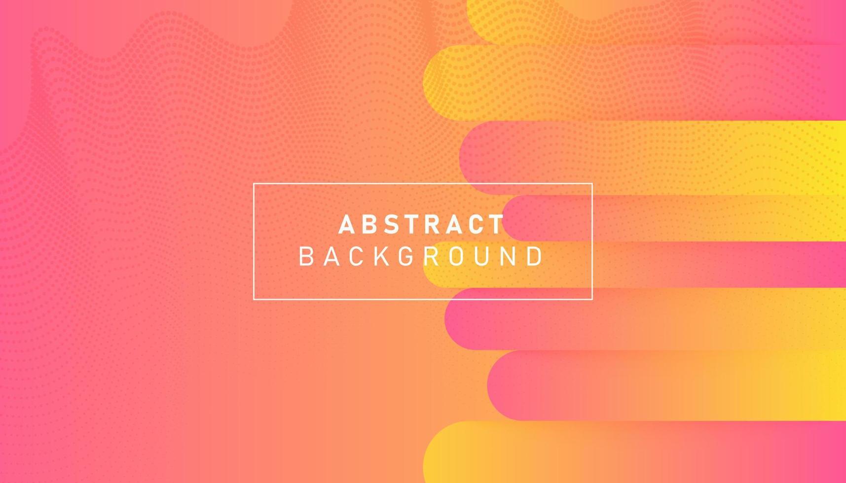 Colorful gradient geometric background. Abstract dynamic shapes composition design vector