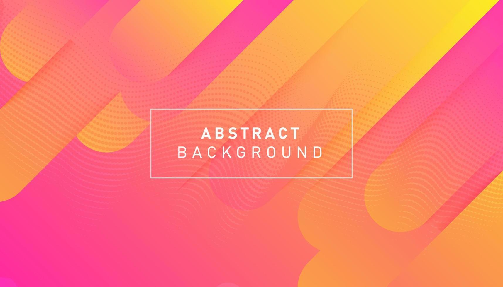 Colorful gradient geometric background. Abstract dynamic shapes composition design vector