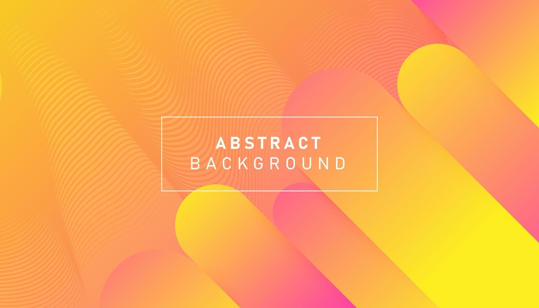 Colorful gradient geometric background. Abstract dynamic shapes composition design vector