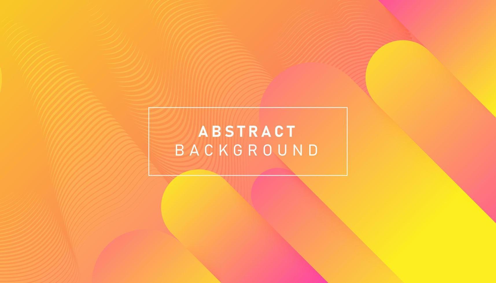 Colorful gradient geometric background. Abstract dynamic shapes composition design vector