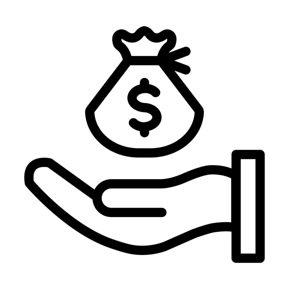 diseño de icono de ahorro vector