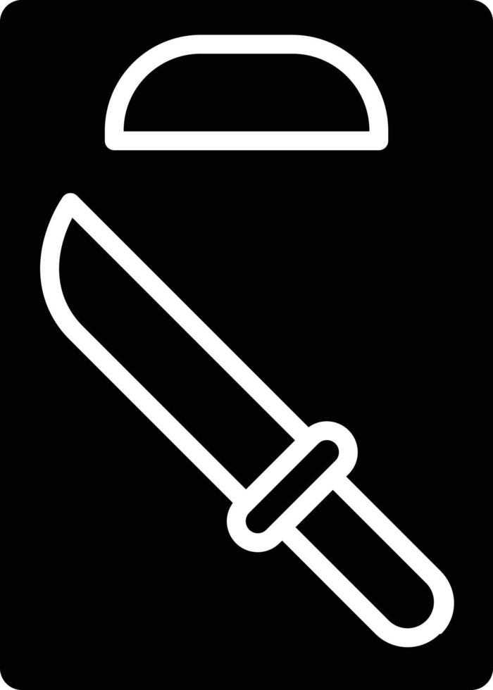 Cutting Board Icon Style vector