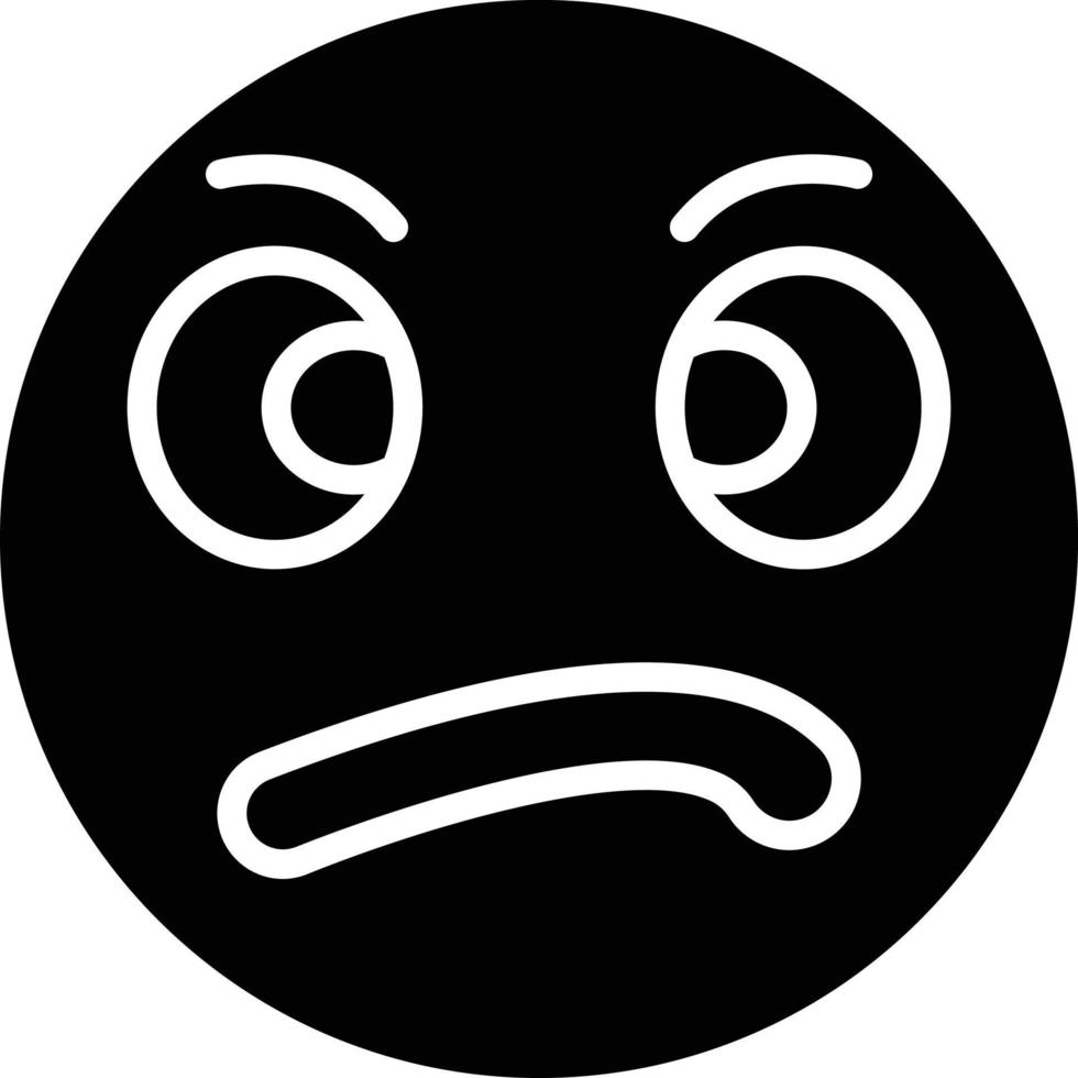Suspicious Icon Style vector
