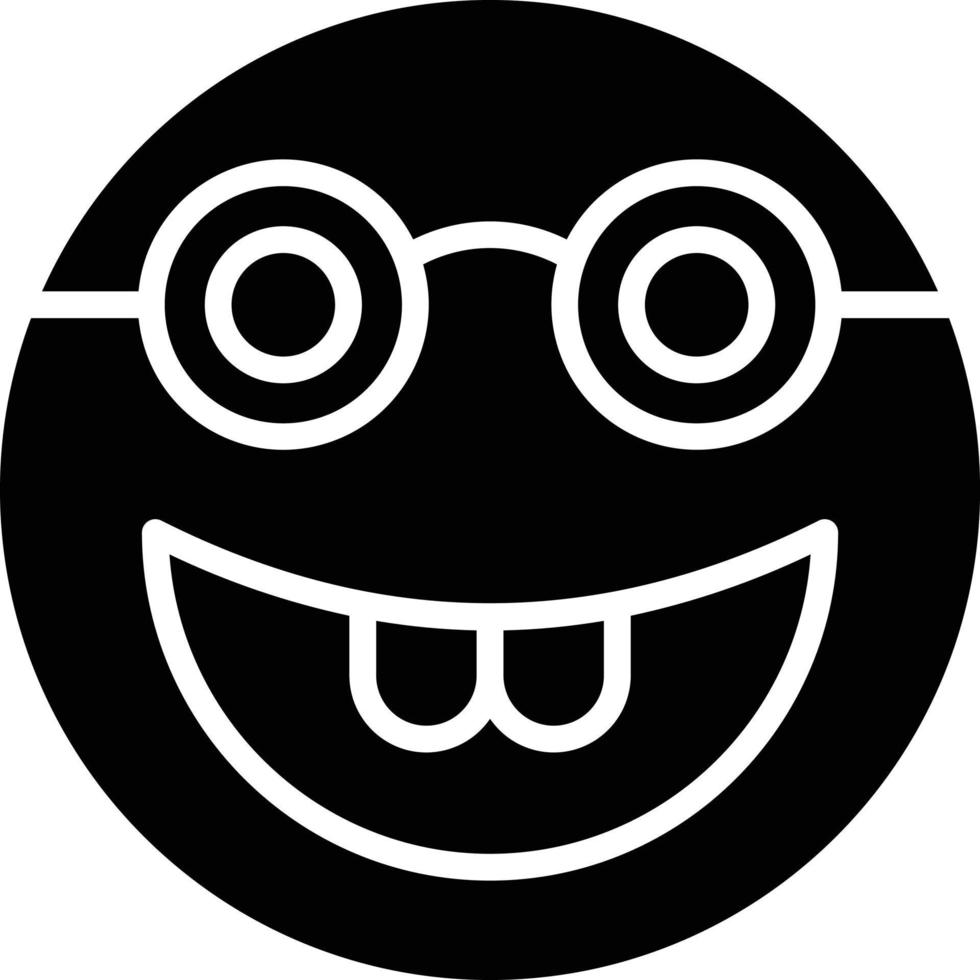 Nerd Icon Style vector