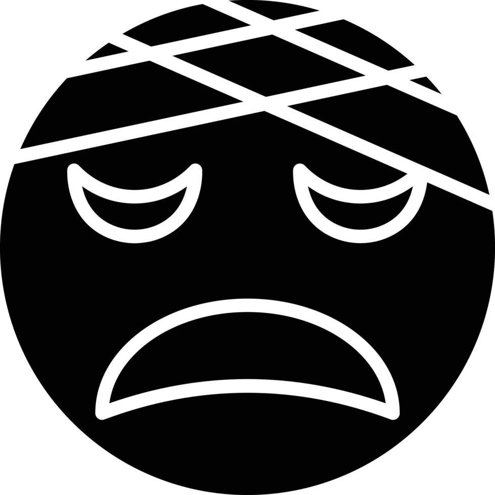 Injured Icon Style vector