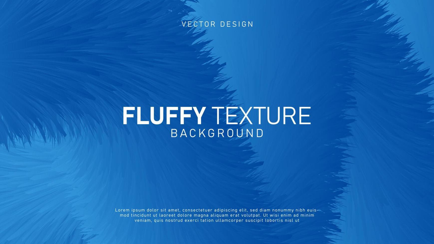 Modern abstract fluffy texture background vector