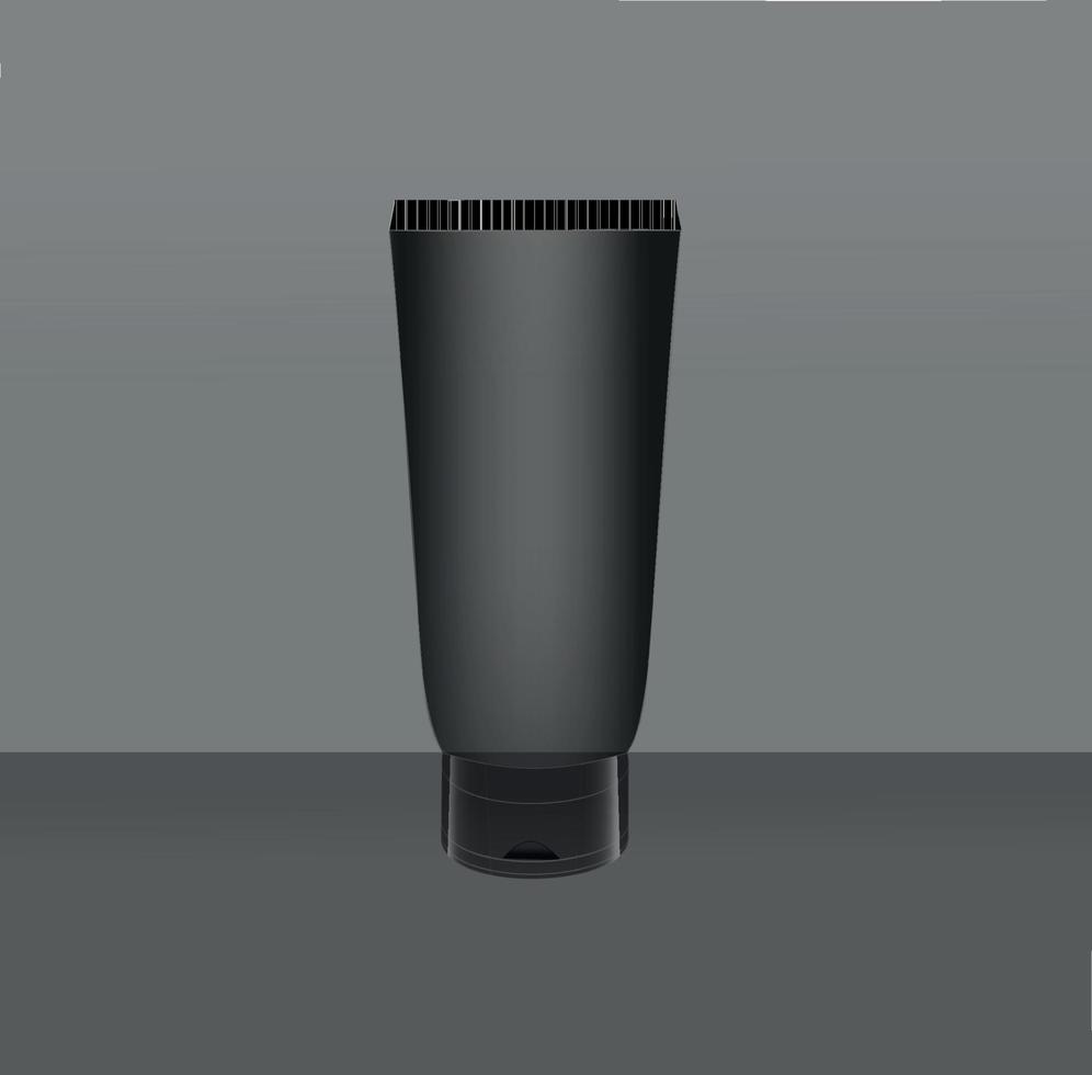 Vector toothpaste design
