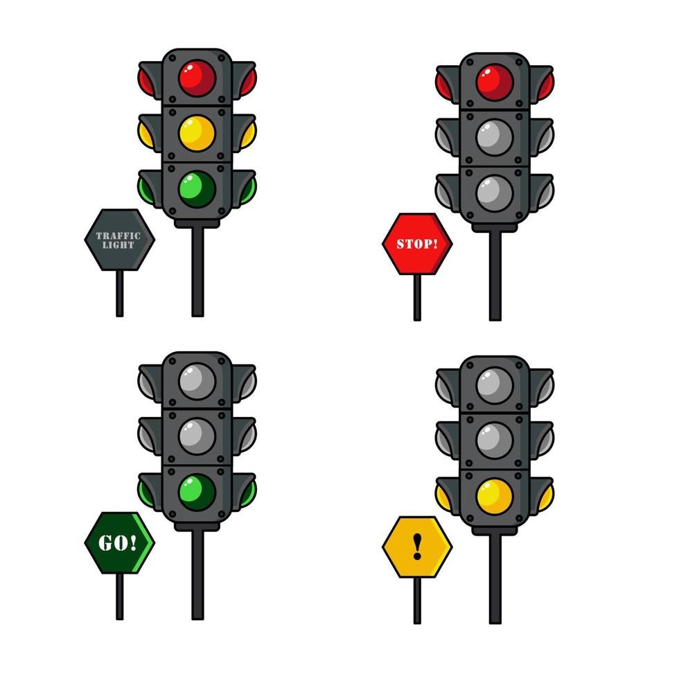 vector design traffic light icon, perfect for your web design