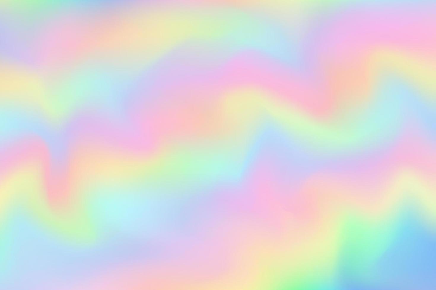 fondo degradado de malla de arco iris. ondas borrosas de color. textura  holográfica abstracta. fondo de pantalla pastel de unicornio. ilustración  vectorial 12715284 Vector en Vecteezy