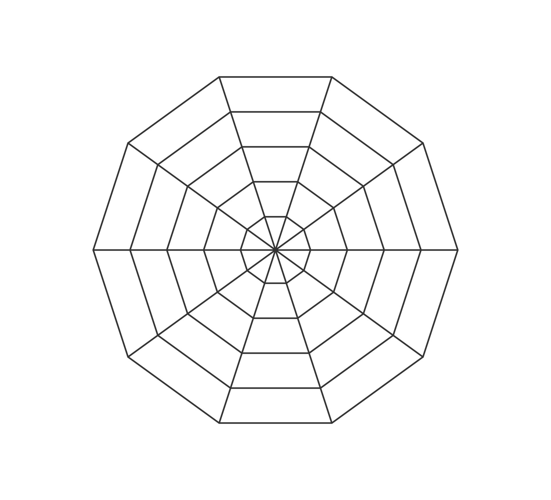 Decagon Grid