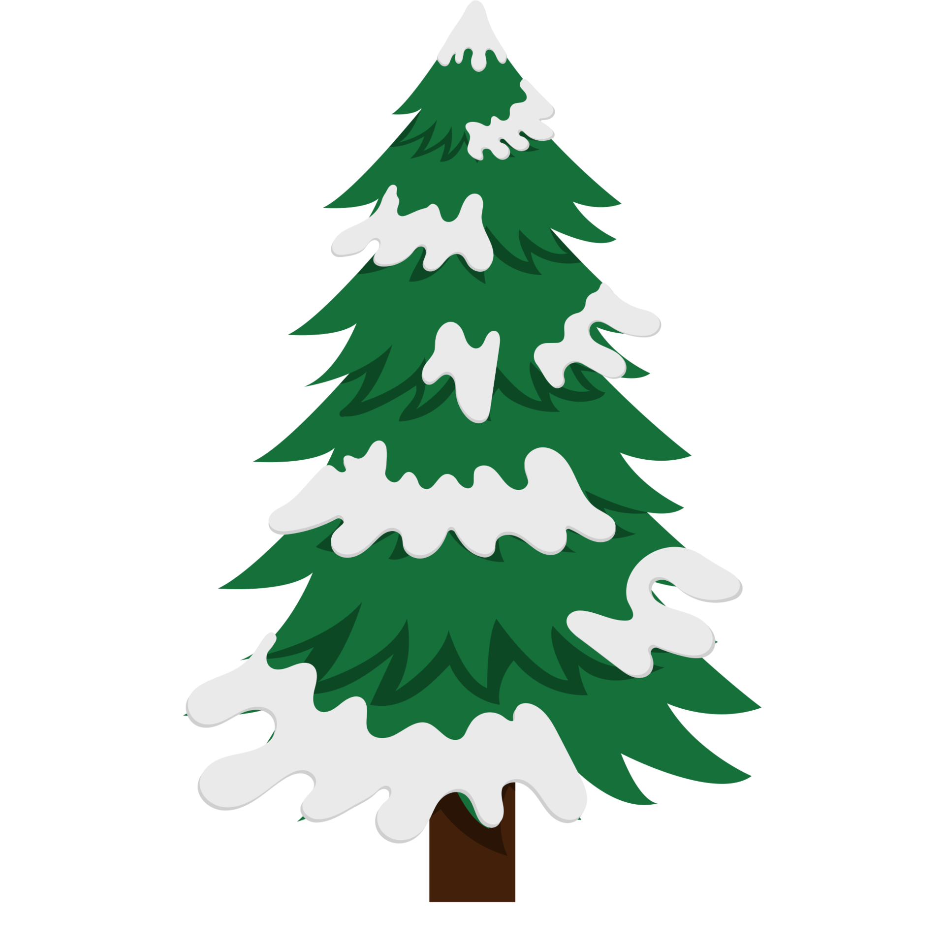 Multicolored Christmas Tree With Decorations On A Transpa PNG