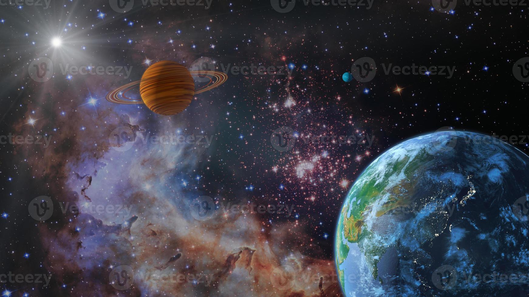 earth from space photo