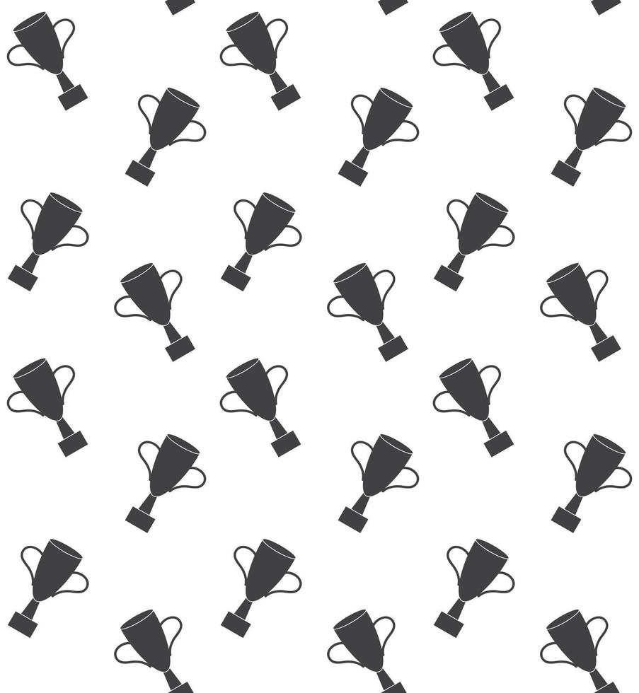 Seamless pattern of prizes vector