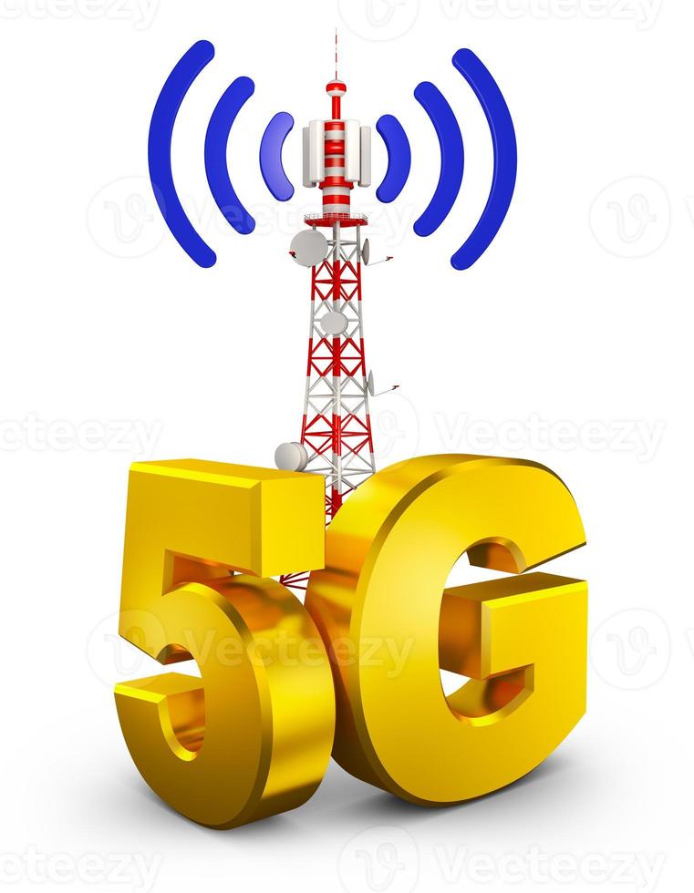 5G and tower photo