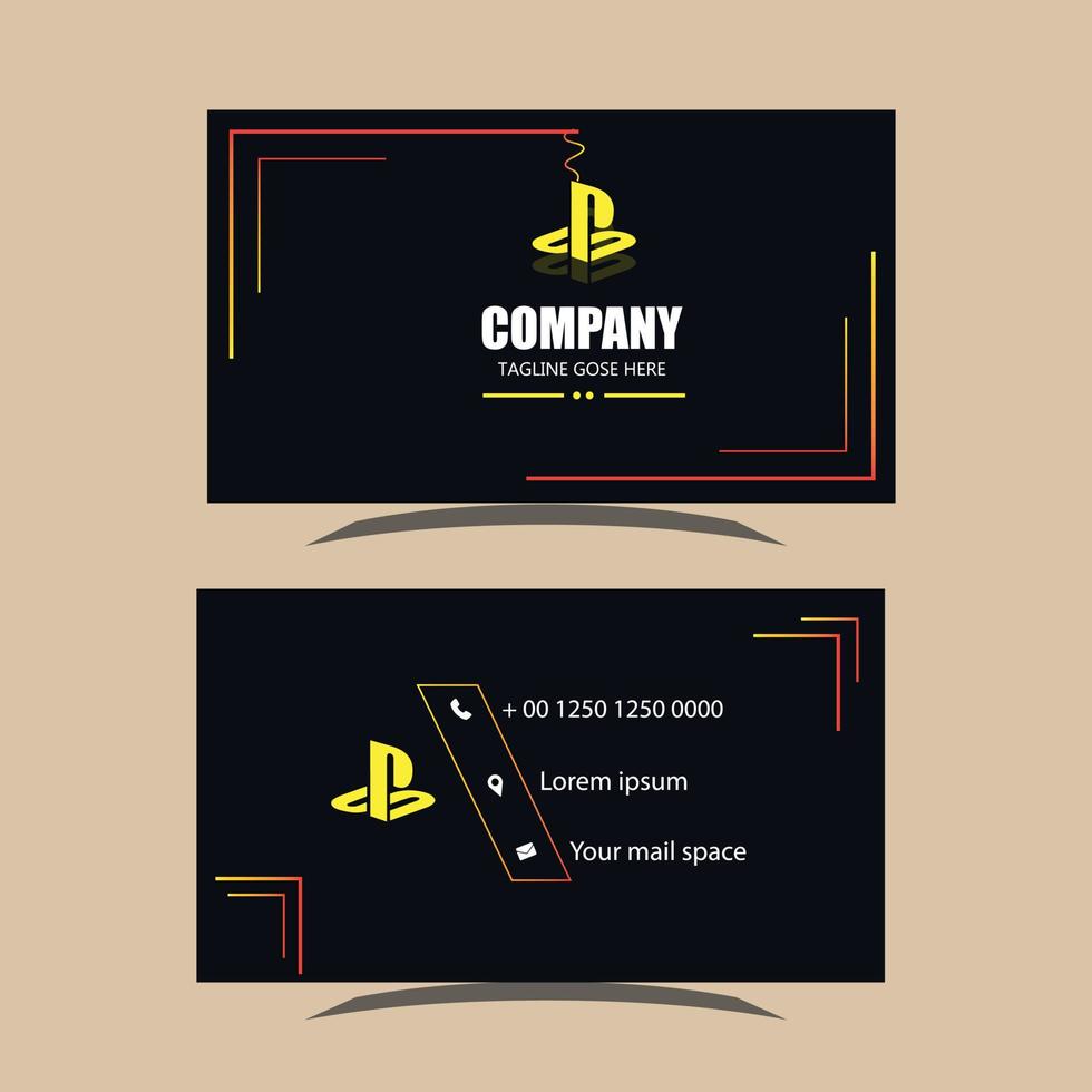 Custom Business Card Design Service vector