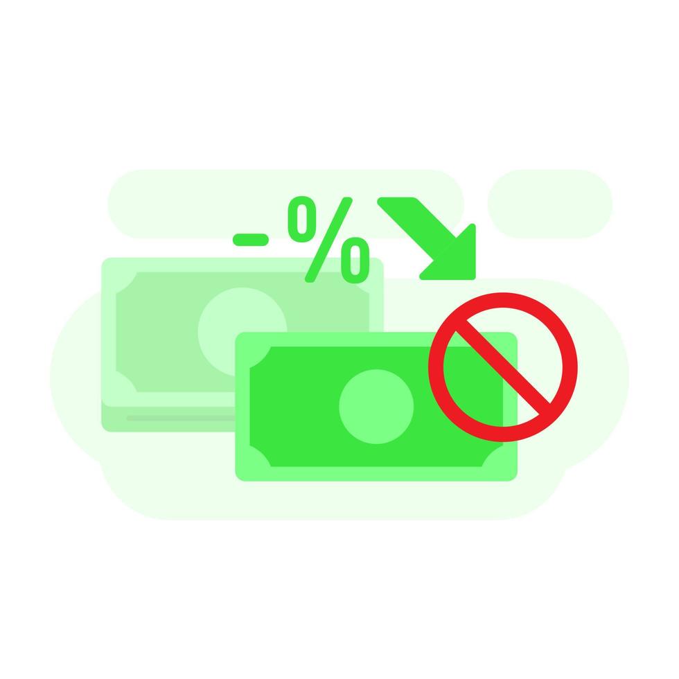 cost effective, more cheaper price, discount concept illustration flat design vector eps10. modern graphic element for icon, landing page, empty state ui, infographic
