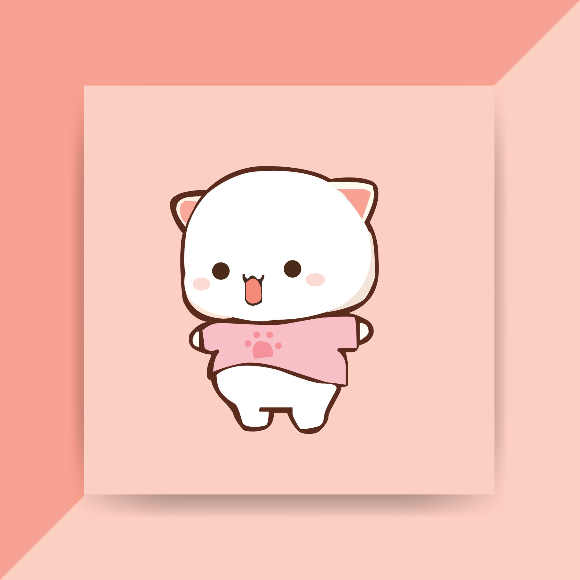 Cute Cat Illustration 12717525 Vector Art At Vecteezy Cute Cat Illustration 12717525 Vector Art At Vecteezy
