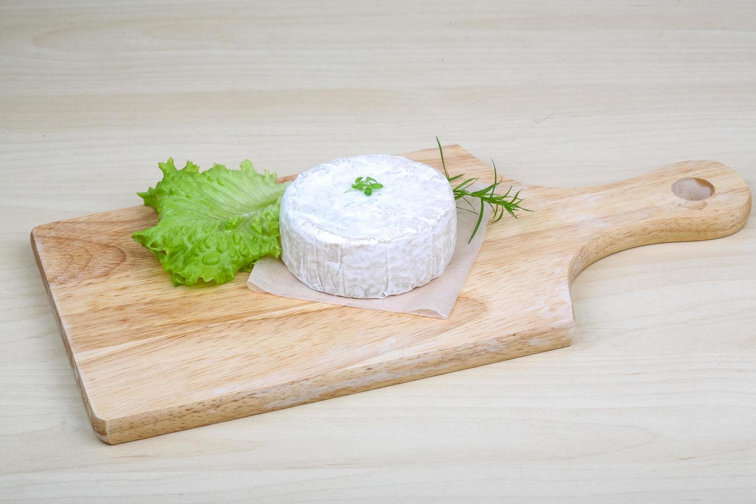 Camembert cheese dish photo
