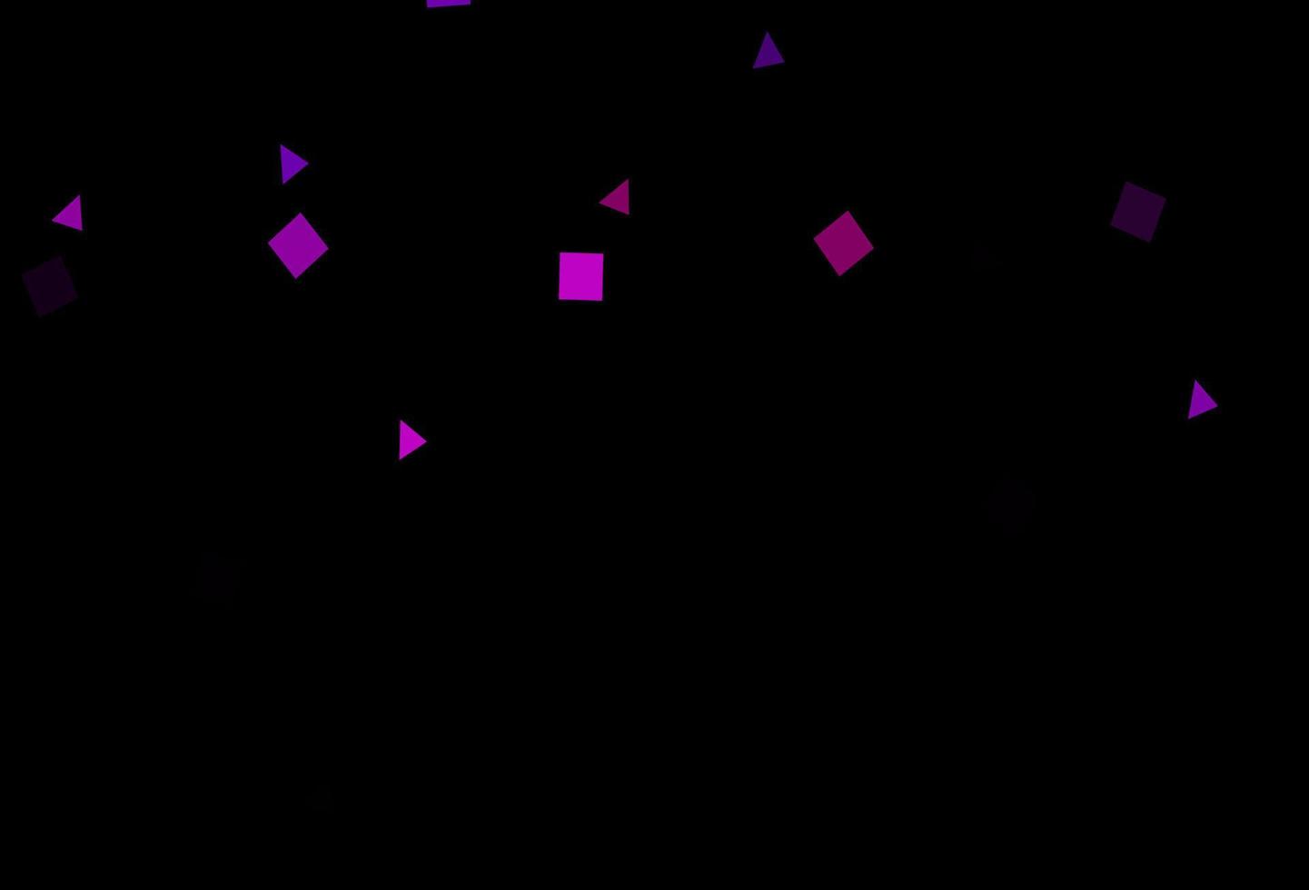 Dark Pink vector pattern in polygonal style with circles.