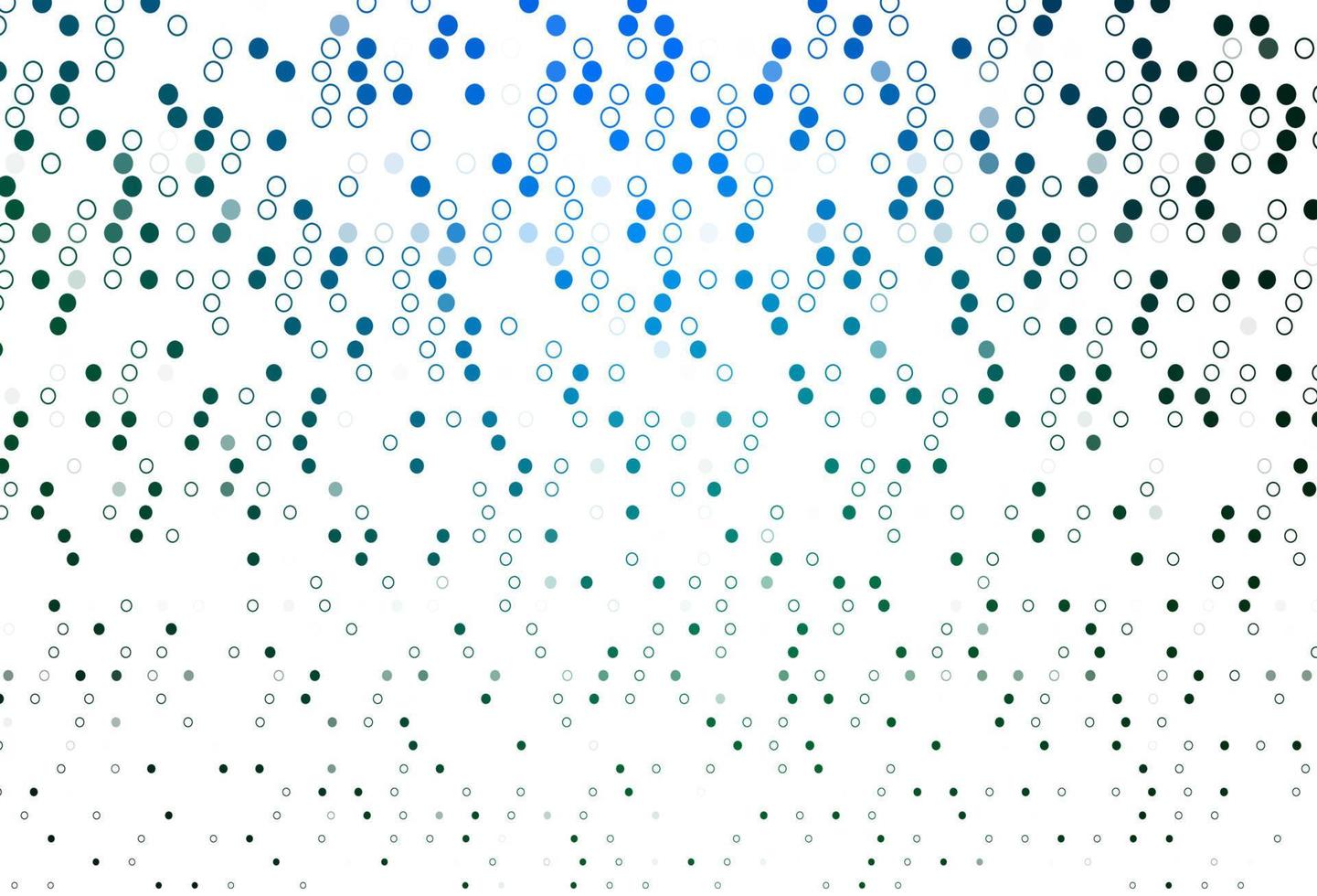 Light Blue, Green vector layout with circle shapes.