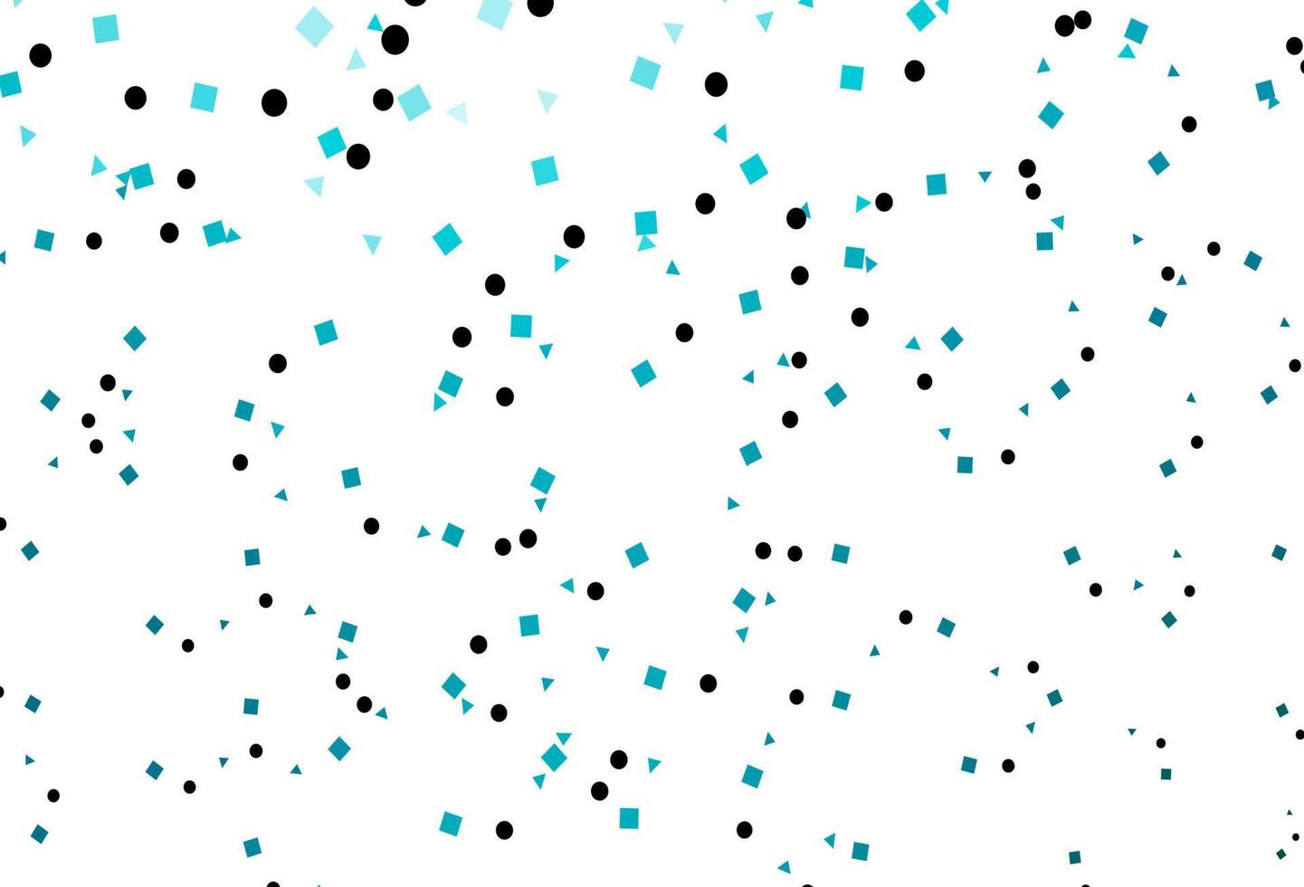 Light BLUE vector cover in polygonal style with circles.