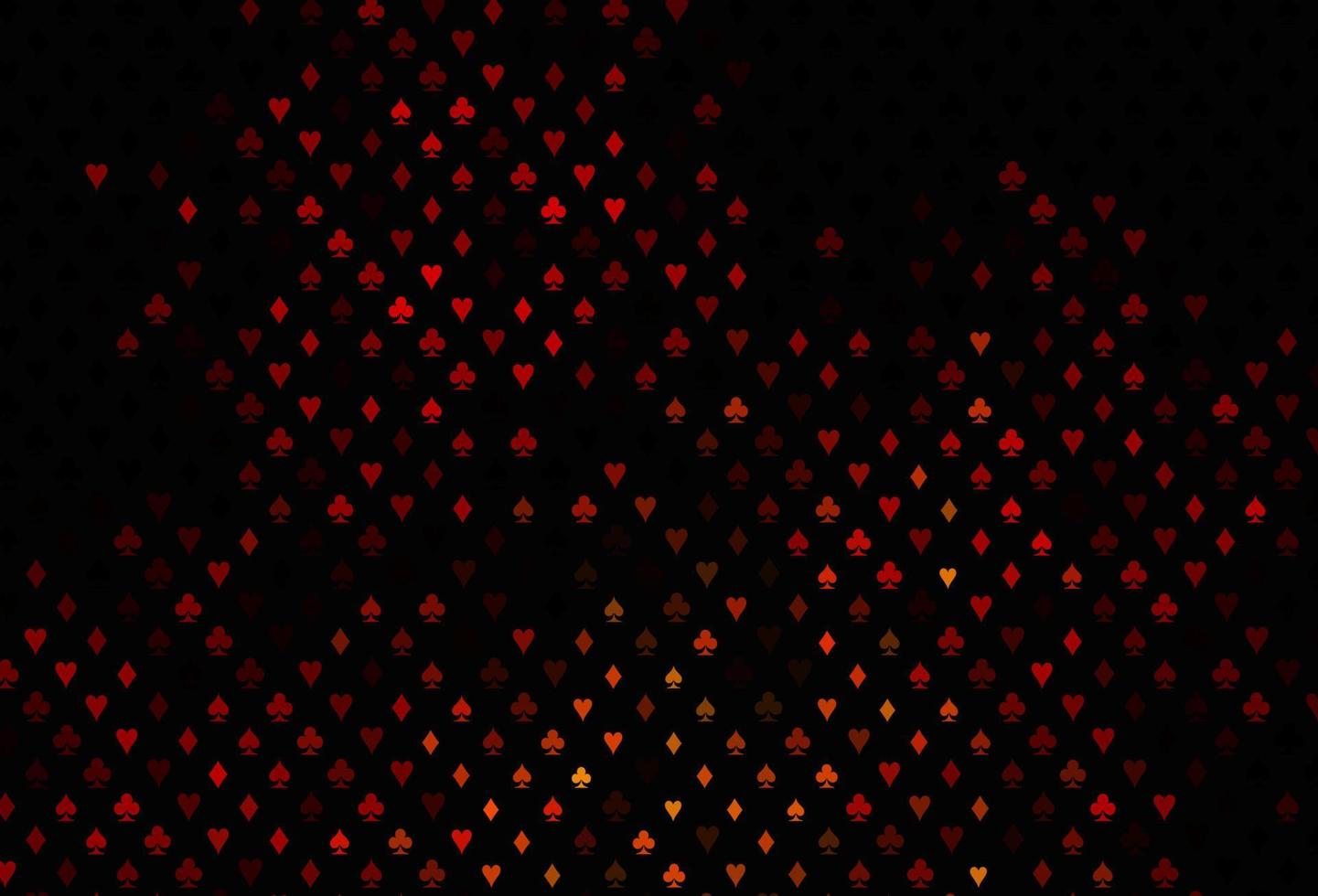 Dark red, yellow vector layout with elements of cards.