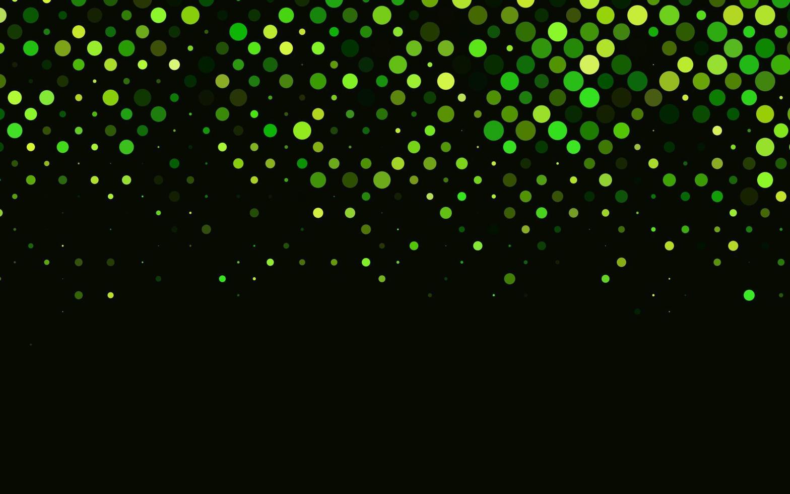 textura de vector verde claro con discos.