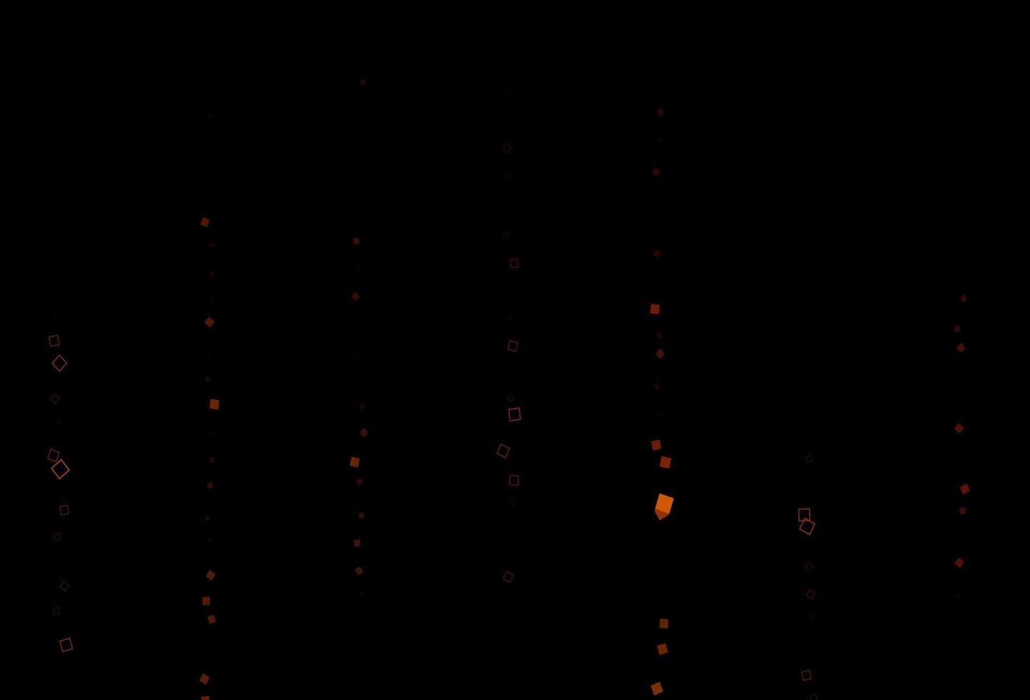 Dark Yellow, Orange vector template with square style.