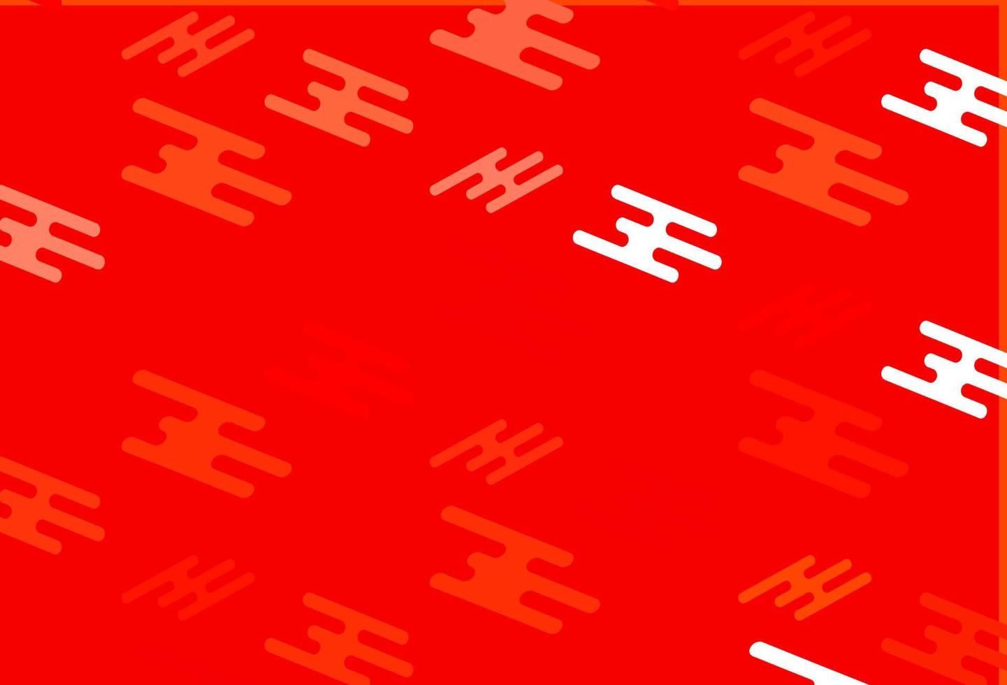 Light Red vector template with repeated sticks.