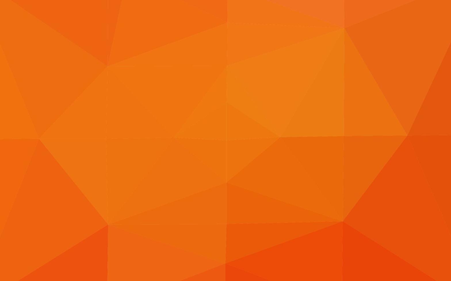 Light Orange vector polygonal pattern.