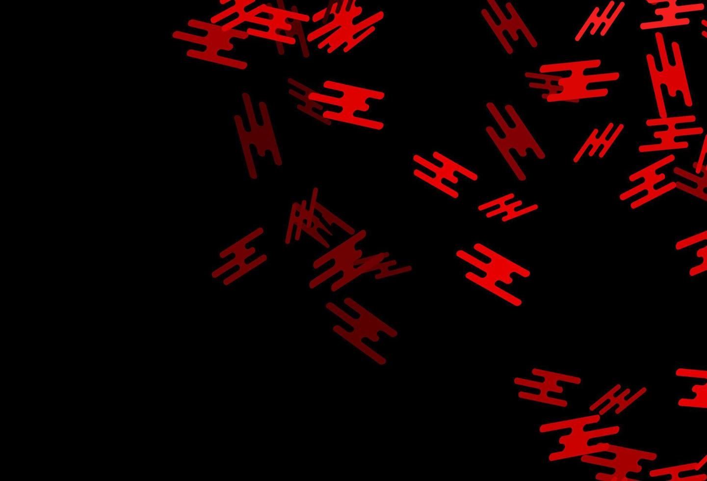 Dark Red vector template with repeated sticks.