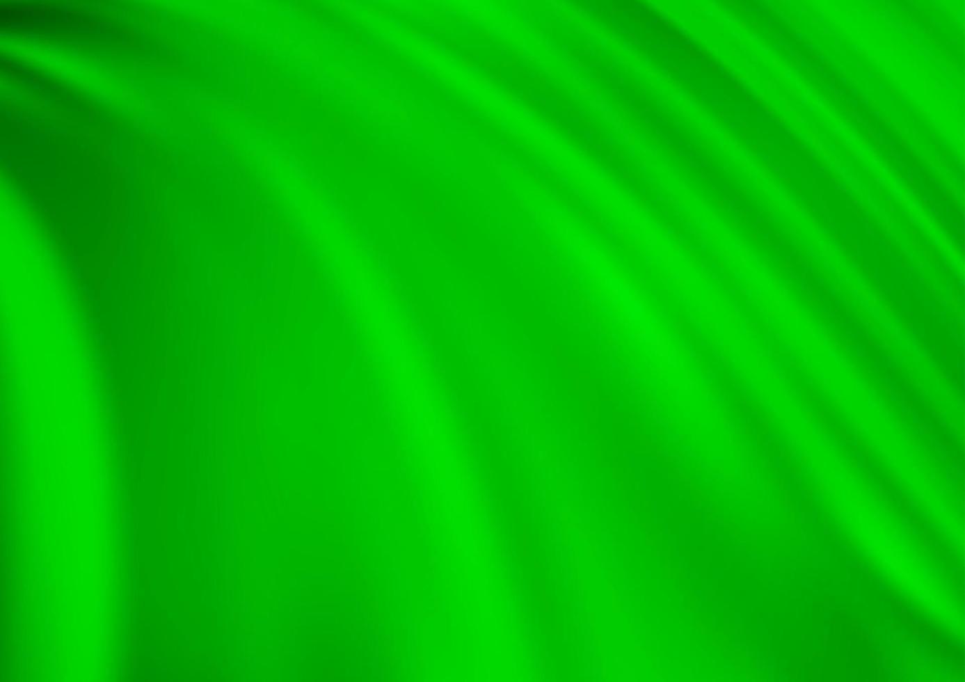 Light Green vector template with bent ribbons.