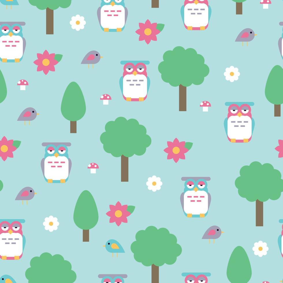 seamless-owl-pattern-12719311-vector-art-at-vecteezy