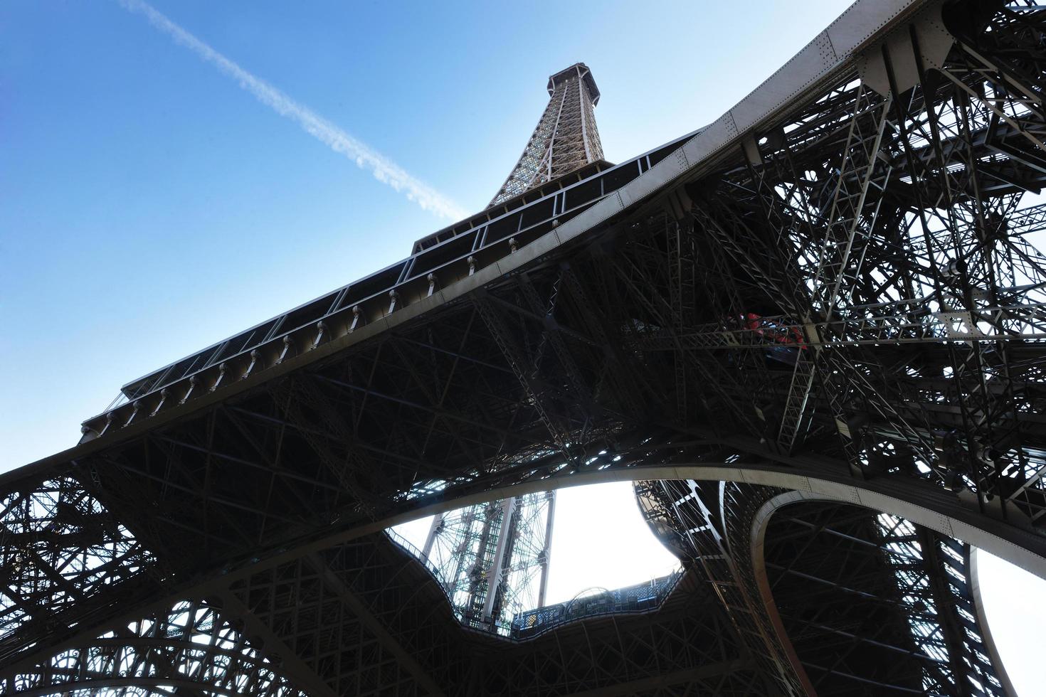 eiffel tower in paris at day photo